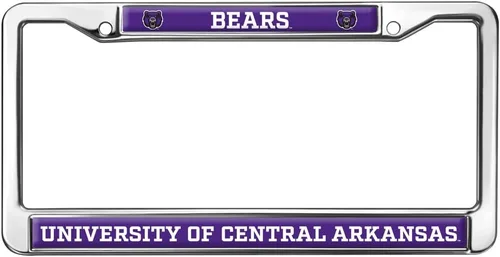 Miniatura 41 de Texas A&M University - Texarkana Mascot - Marco de metal estándar para placa de matrícula de tamaño completo