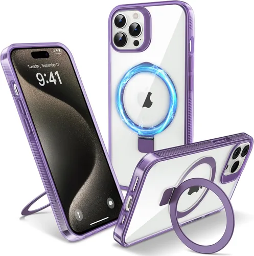 Miniatura 34 de Funda magnética para iPhone Air – [Soporte invisible integrado] [Compatible con MagSafe] [Protección contra caídas de grado militar] Cubierta