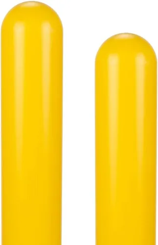 Miniatura 5 de Innoplast BollardGard 7" x 52" Round Top Bollard Cover Packs Amarillo sin cinta