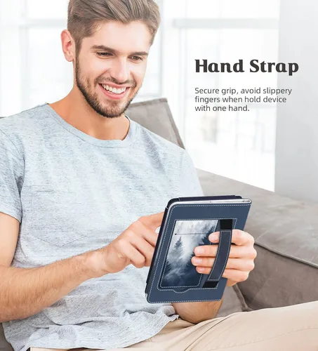Miniatura 7 de MoKo Funda para Kindle de 6 pulgadas (11ª generación, versión 2024/2022)/(10ª/8ª generación, 2019/2016), carcasa de poliuretano ultraligera