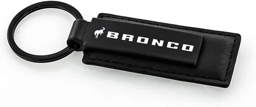 Miniatura 2 de Ford Bronco Llavero con Anilla, Etiqueta y Porta Llave Negro D