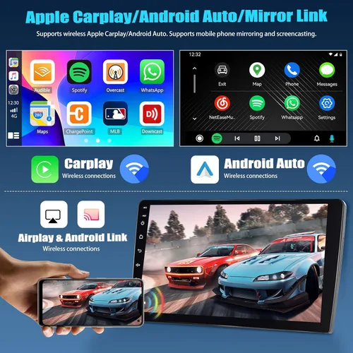 Miniatura 3 de Estéreo de coche Android 2+64G para Hyundai Elantra 2011 2012 2013 Carplay inalámbrico Android Auto 9 pulgadas pantalla táctil Bluetooth GPS WiFi