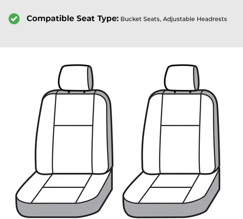Miniatura 5 de Covercraft SSC2412CAGY, funda para asiento, Carhartt Gravel Grava de tejido de pato