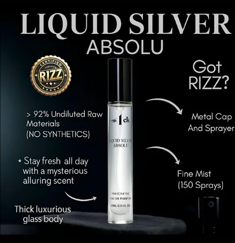 Miniatura 3 de S1CK Absolu - Colonia de plata líquida con infusión de feromonas envejecidas para hombres, feromonas crudas, colonia para hombres, atracción