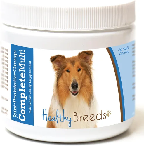Miniatura 306 de Healthy Breeds Pug todo en uno multivitamínico suave masticable 60