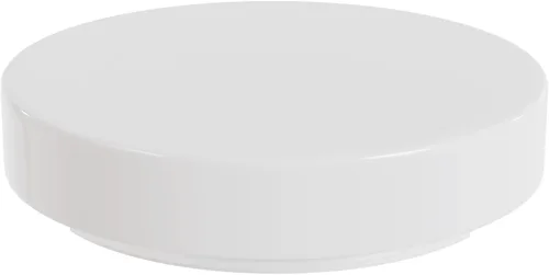 Miniatura 7 de KastLite Lente de Tambor Acrílico Circline de 14" Reemplazo de Pantalla de Lámpara Blanca, Cuello de Ajuste de 12.625"OD, 2.75"H Cubierta