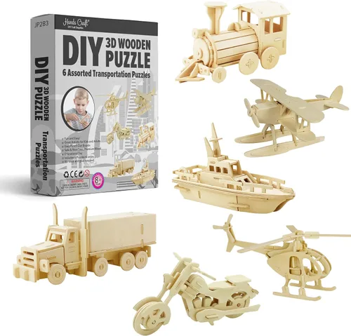 Miniatura 11 de Hands Craft - Juego de rompecabezas de madera 3D