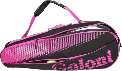 Goloni | Bolsa para 3 raquetas de tenis, para jugadores profesionales o principiantes, bolsa de protección para raquetas con almohadilla protectora
