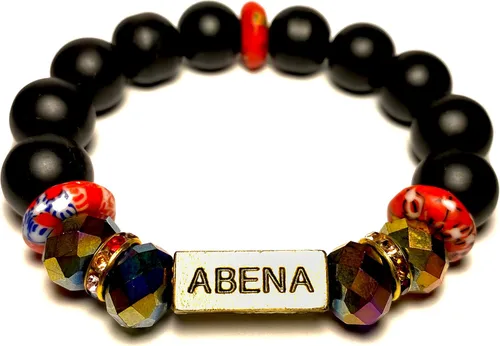 Miniatura 4 de Pulseras africanas tradicionales con nombre nacido en el día para mujeres de Ghana, materiales naturales, ajuste cómodo y holgado