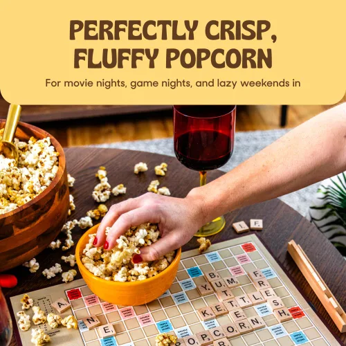 Miniatura 8 de Popsmith - Núcleos de palomitas de maíz amarillos de 28 onzas para hacer estallar - Cultivados en Estados Unidos, sin OMG, veganos y totalmente