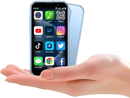 Miniatura 11 de Mini teléfono desbloqueado mini teléfono celular para niños, teléfono celular más pequeño del mundo, pantalla táctil HD de 3.0 pulgadas, Quad Core