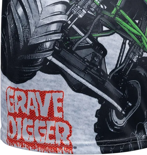 Miniatura 9 de Monster Jam Conjunto de 3 piezas de camiones camiseta sin mangas, pantalones cortos de rizo francés