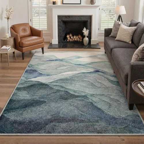 Miniatura 39 de BEIMO Alfombra de pasillo para cocina, alfombra lavable a máquina de 2 x 5 para entrada, alfombras modernas y abstractas suaves, cubierta de piso