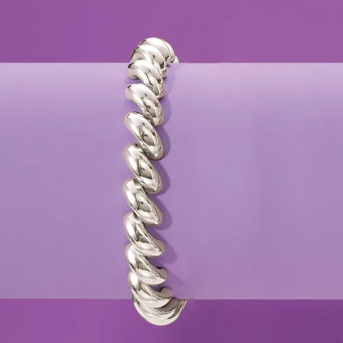 Miniatura 4 de Ross-Simons Italian Sterling Silver San Marco Bracelet