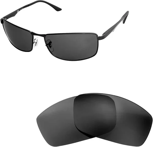 Miniatura 3 de Walleva Lentes de repuesto para lentes de sol Ray-Ban RB3498 de 2.520in, múltiples opciones disponibles