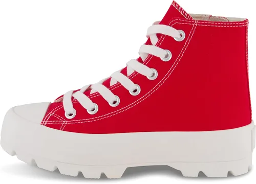 Miniatura 2 de CUSHIONAIRE Tenis de lona Vespa para mujer con espuma viscoelástica y cremallera lateral