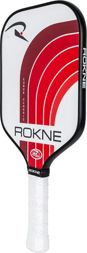 Miniatura 9 de ROKNE Curve Classic Pickleball Paddle Paletas de pickleball de fibra de vidrio aprobadas por USAPA Ingeniería de precisión y comodidad Textura