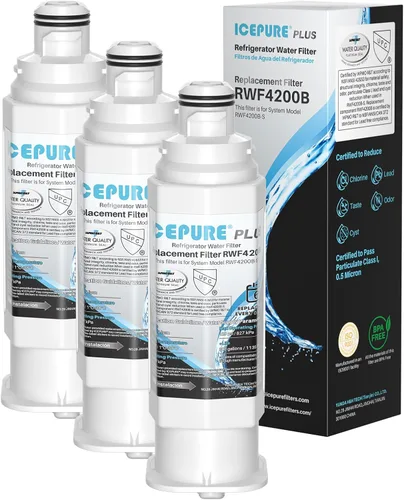 Miniatura 20 de ICEPURE PLUS NSF53 DA97-17376B Reemplazo para HAF-QIN/EXP, HAF-QIN, DA97-08006C, RF23M8070SG, RF23M8070SR, RF23M8090SG, RF23M8090SR, AQF-DA97-17376B