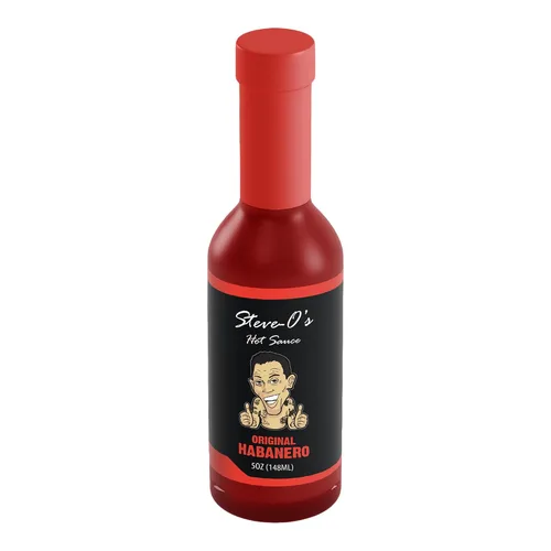 Miniatura 9 de Steve-O's Salsa Bangin' Buffalo Salsa cremosa y picante roja para alas, barbacoa, verduras, hamburguesas y huevos 5 fl oz