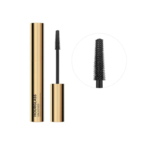 Miniatura 3 de Hourglass Máscara de extensión instantánea desbloqueada, rímel de tubo levanta, define y alarga dramáticamente para pestañas abanadas, pestañas