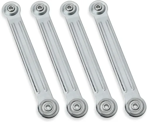 Paquete de 4 soportes de brazo de cojinete de repuesto para patio, balancín de 9 pulgadas de longitud total, 7-1/2 pulgadas de agujero a agujero (9