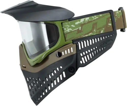 Miniatura 4 de JT Spectra Proflex SE Gafas de paintball verde oliva y marrón