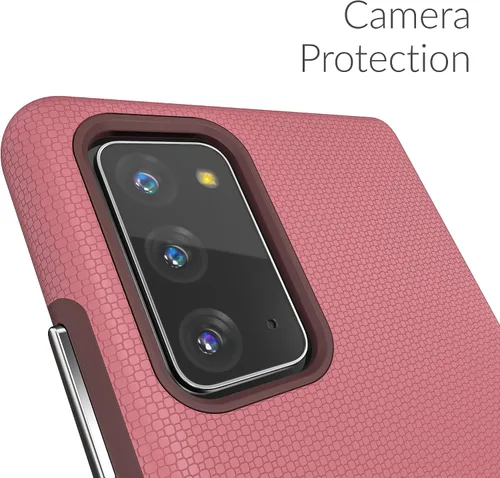 Miniatura 3 de Crave Galaxy Note 20 Caso, Funda De Doble Capa De Protección A Prueba De Golpes Para Samsung Galaxy Note 20 (6.7 Pulgadas) - Berry