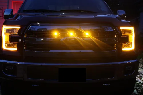 Miniatura 4 de Kit de luces estilo Raptor Plug & Play para Lariats con faros halógenos para Ford F150 2015-2016