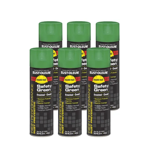 Miniatura 24 de Rust-Oleum V2196838 - Pintura en aerosol de esmalte preventivo de óxido V2100 de alto rendimiento, contenedor de 20 onzas líquidas, relleno de 15