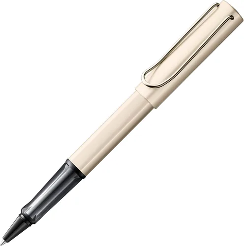 LAMY Lx Palladium Rollerball Pen - Bolígrafo ligero con agarre transparente y ergonómico y ancho de línea M - cuerpo de aluminio anodizado - incluye