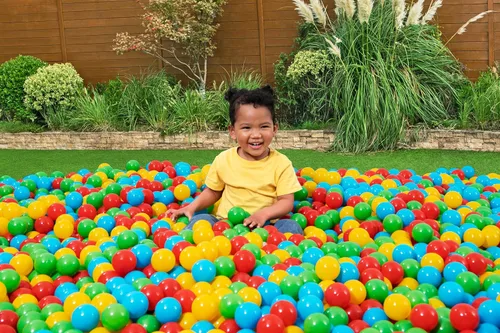 Miniatura 11 de Bestway Splash & Play™ 52648 - 100 bolas de 2.3 in de diámetro, 4 colores surtidos