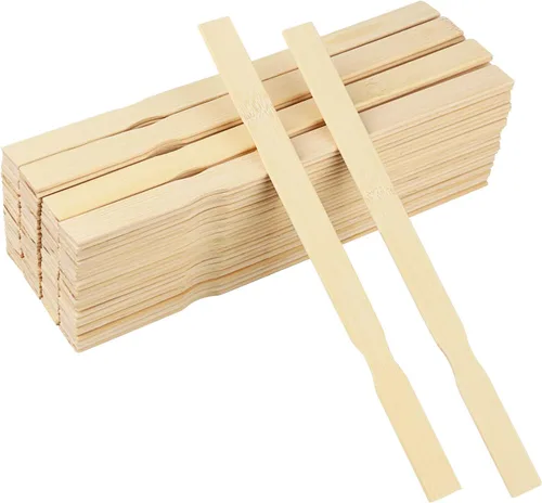 Palitos de mezcla de pintura, 200 unidades de agitadores de madera de 12 pulgadas, agitadores de madera para manualidades de bricolaje, pintura,