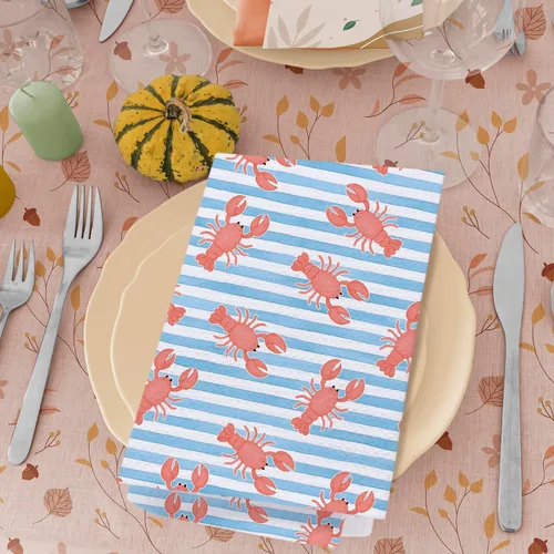 Miniatura 4 de SPBL&L Toallas de Cocina de Langosta - Decoración de Langosta, Toallas de Mano Náuticas para Baño, Toallas de Platos Costeras Náuticas de Playa
