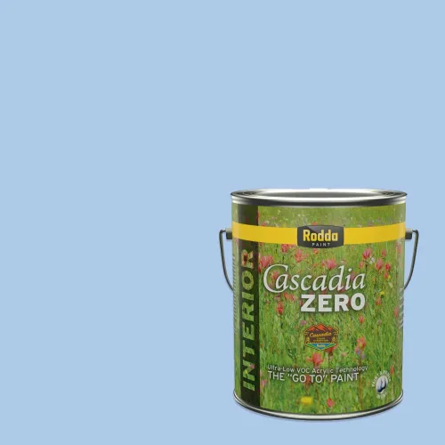 Miniatura 56 de Rodda Paint CASCADIA XL - Pintura satinada e imprimación para exteriores en uno, cuarto de galón, idea abstracta