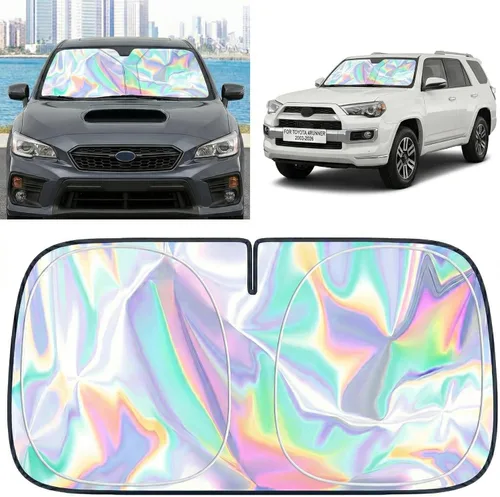 Miniatura 55 de Parasol para parabrisas Honda HR-V 2023-2025 – Cubierta plegable para parabrisas para accesorios HRV Protege el coche de los rayos solares