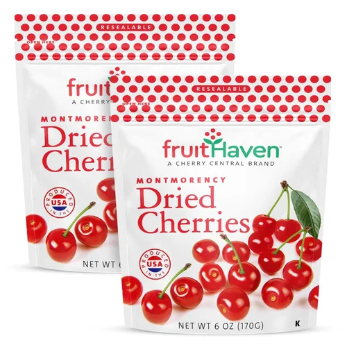 fruitHaven Montmorency - Frutas secas, recién seleccionadas y secas, propiedad de cultivadores desde 1973 (cerezas)