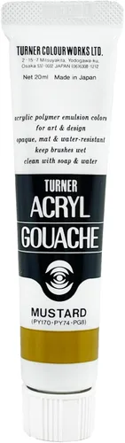 Miniatura 31 de Turner's AG020350 Gouache acrílico, color japonés, color agua dulce (Usuzuiro), 0.7 onzas líquidas (0.7 fl oz) (Nº 6)