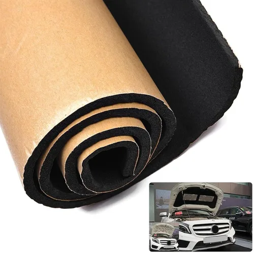 Miniatura 3 de Heat Shield Automotive 1Roll 30cmx50cm Car Sound Proofing Deadening Anti-Noise Insulation Cotton Heat Closed Interior Accessories