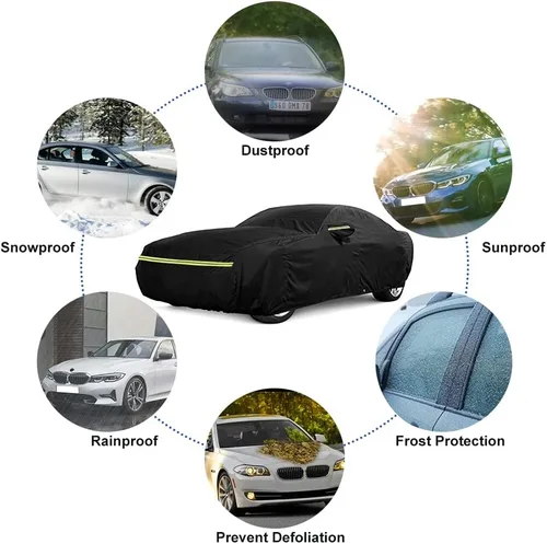 Miniatura 6 de Cubierta de Auto Impermeable Reemplazo para BMW M2 Serie 2 2014-2025 (F22/F23 G42 F87 218i 220i 230i 228i 235i 240i), Protector a Medida 210T