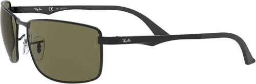 Miniatura 3 de Ray-Ban Gafas de sol rectangulares de metal RB3498 para hombre