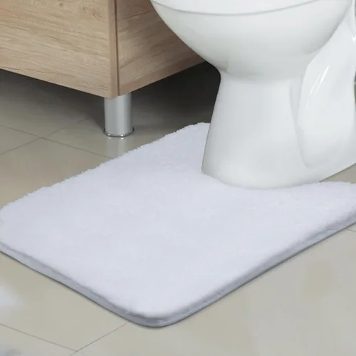 Miniatura 29 de TECHMILLY Alfombras Corredoras de Baño Super Suaves Peludas, Alfombras de Baño de Microfibra Gruesas Antideslizantes Absorbentes, Tapete de Baño