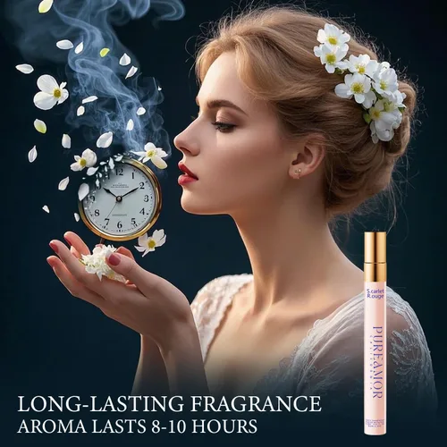 Miniatura 4 de Perfumes de Feromonas PureAmor para Mujeres, Perfume de Ámbar Azafrán, Eau De Parfum de Larga Duración, Perfume de Fragancia Avanzada para Mujeres
