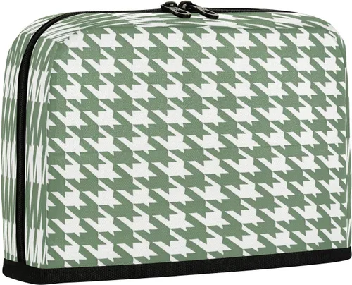 Miniatura 2 de Estuche para lápices de gran capacidad Estuche cosmético portátil organizador de escritorio para hombre grado escolar clásico verde blanco pata