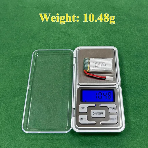 Miniatura 8 de HAWK'S WORK 2 baterías Lipo de 3.7 V, batería recargable de polímero de litio de 400 mAh para helicóptero RC Avión Drone todos los modelos