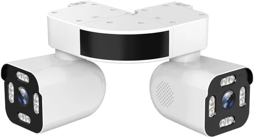 Miniatura 8 de Cámaras Dual Lens para Exteriores 2.5K/5MP Cámaras para Casa con Cable Enchufables Cámara WiFi Inalámbrica con Audio y Video, PTZ, Seguimiento