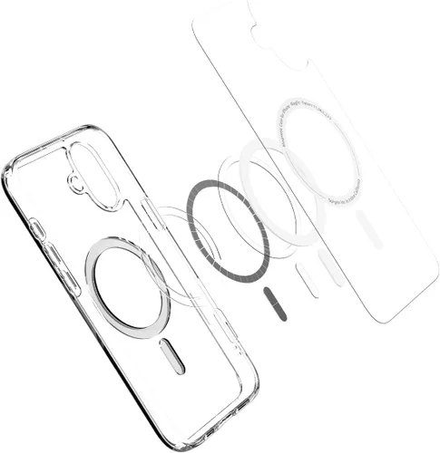 Miniatura 338 de Spigen Funda para iPhone 13 Mini, ultra híbrida MagFit [antiamarilleo] [compatible con Magsafe] - Transparente
