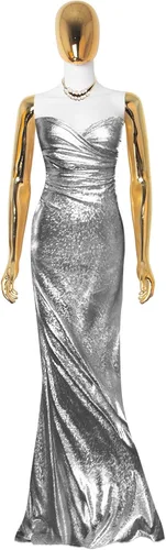 Miniatura 9 de Maniquí masculino de cuerpo completo, modelo ajustable de 73 pulgadas, sin cara, de plástico desmontable, soporte de maniquí con base de metal