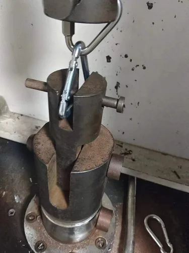 Miniatura 4 de THE SILENCER Paquete de 4 anillos de repuesto para bolsa pesada, anillo de saco de boxeo, mosquetón para bolsa pesada