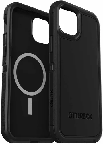 Miniatura 5 de OtterBox Funda para iPhone 15 Plus y iPhone 14 Plus Defender Series XT, color negro, sin pantalla, resistente, se ajusta a MagSafe, accesorio