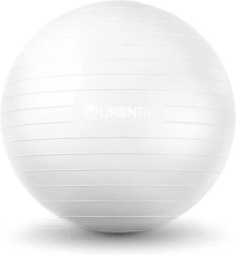 Miniatura 14 de URBNFit - Pelota de ejercicio, entrenamiento y yoga en varios tamaños, pelota para embarazo y estabilidad, antiestallido, incluye bomba de inflado